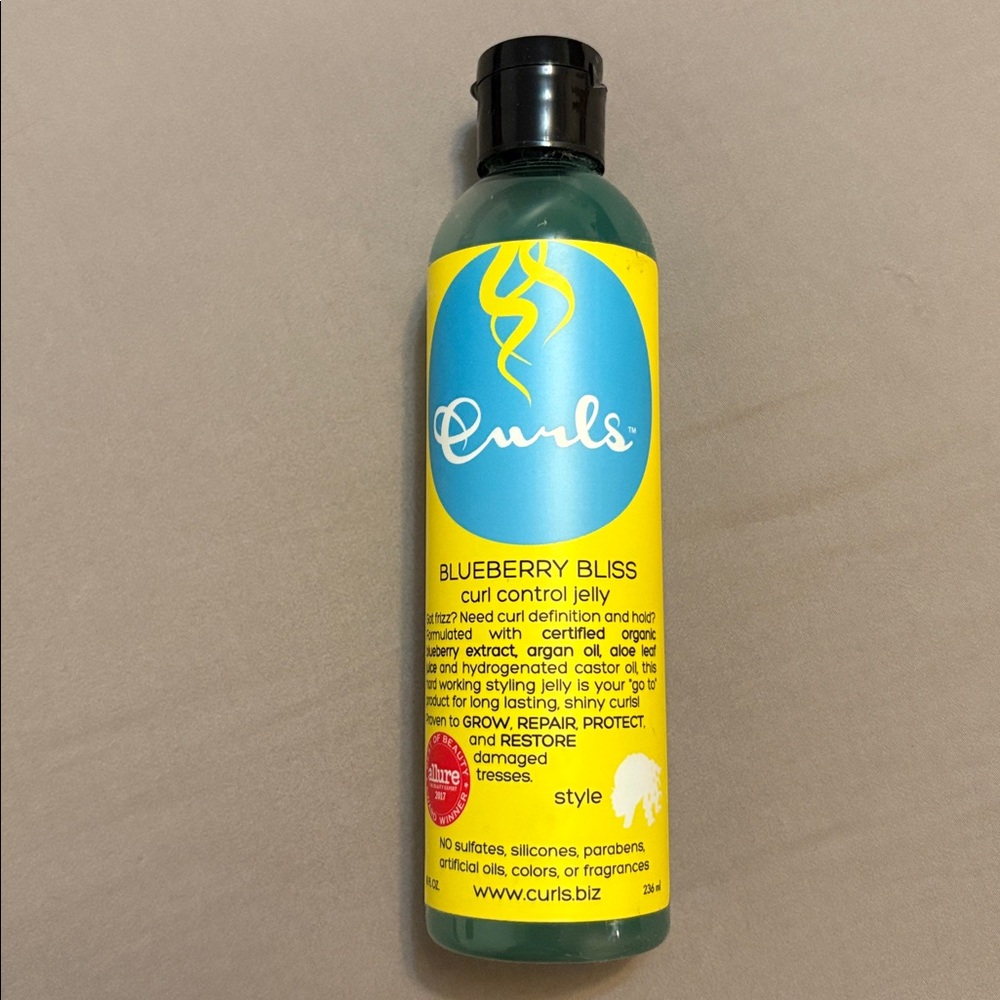New Curls Control Blueberry Bliss Curls 8 oz hair gel styling 🪮